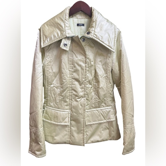 Hugo Boss Jackets & Blazers - Hugo Boss Women's Light Lime Puffer Jacket